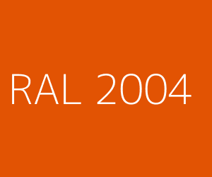 Renk RAL 2004 PURE ORANGE