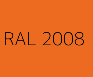 Renk RAL 2008 BRIGHT RED ORANGE