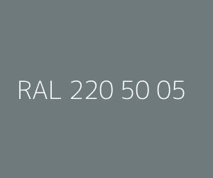 Renk RAL 220 50 05 
