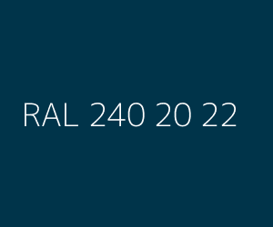 Renk RAL 240 20 22 
