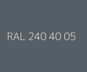 Renk RAL 240 40 05 