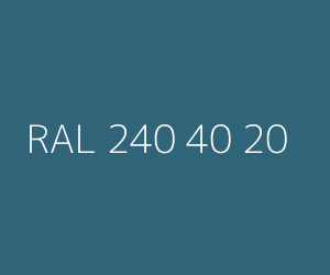 Renk RAL 240 40 20 