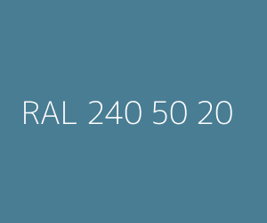 Renk RAL 240 50 20 