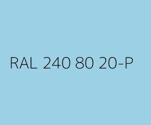 Renk RAL 240 80 20-P 