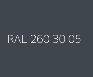 Renk RAL 260 30 05 