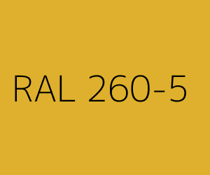 Renk RAL 260-5 