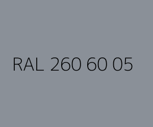 Renk RAL 260 60 05 