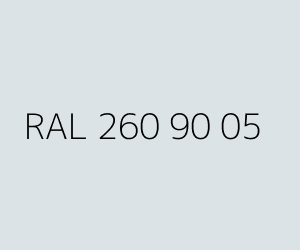 Renk RAL 260 90 05 