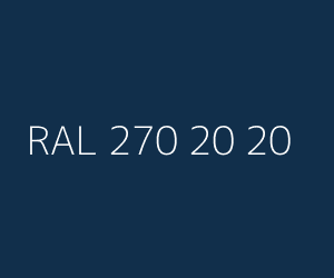 Renk RAL 270 20 20 