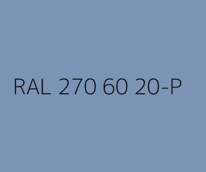 Renk RAL 270 60 20-P 