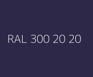 Renk RAL 300 20 20 