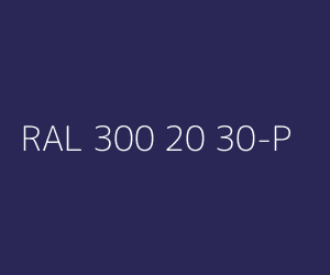Renk RAL 300 20 30-P 