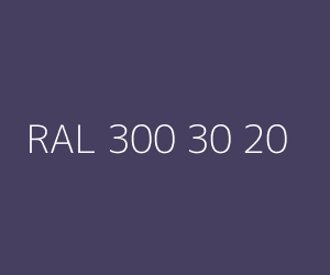 Renk RAL 300 30 20 