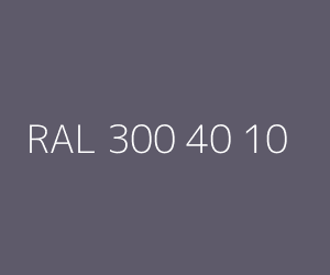 Renk RAL 300 40 10 