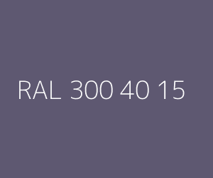 Renk RAL 300 40 15 
