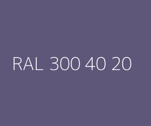 Renk RAL 300 40 20 