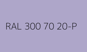 Renk RAL 300 70 20-P