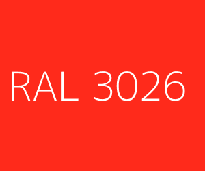 Renk RAL 3026 LUMINOUS BRIGHT RED