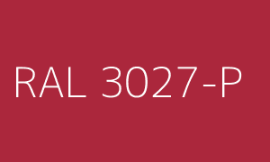 Renk RAL 3027-P