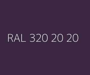 Renk RAL 320 20 20 