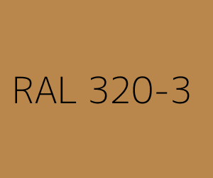 Renk RAL 320-3 