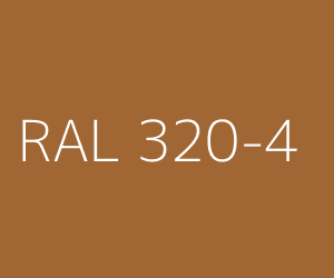 Renk RAL 320-4 