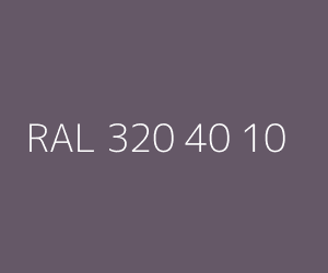 Renk RAL 320 40 10 