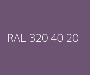 Renk RAL 320 40 20 