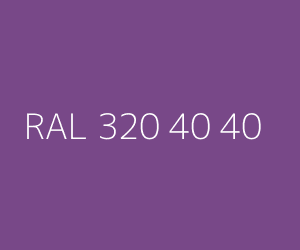 Renk RAL 320 40 40 