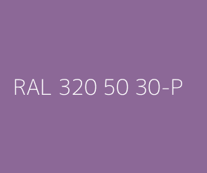 Renk RAL 320 50 30-P 