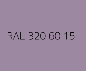 Renk RAL 320 60 15 