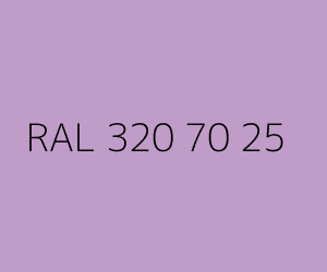 Renk RAL 320 70 25 