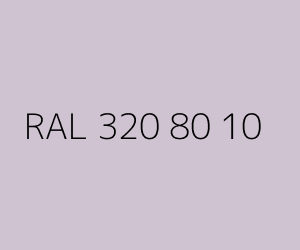 Renk RAL 320 80 10 