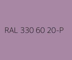 Renk RAL 330 60 20-P 
