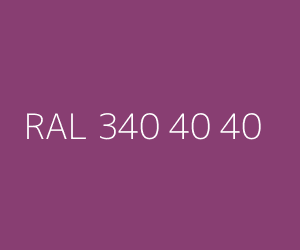 Renk RAL 340 40 40 