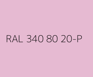 Renk RAL 340 80 20-P 