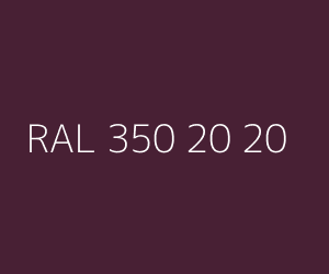 Renk RAL 350 20 20 