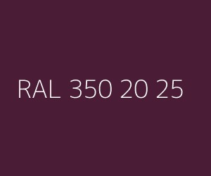 Renk RAL 350 20 25 