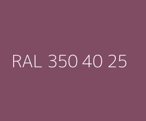 Renk RAL 350 40 25 