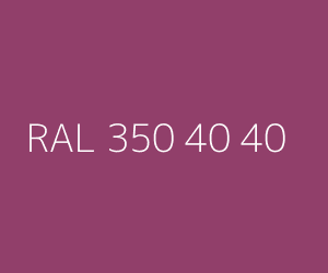 Renk RAL 350 40 40 