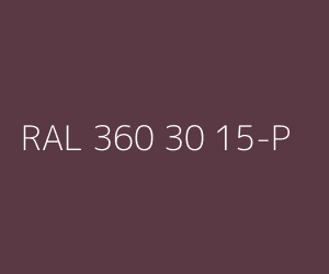 Renk RAL 360 30 15-P 