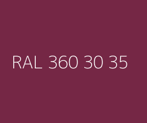Renk RAL 360 30 35 