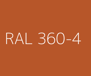 Renk RAL 360-4 