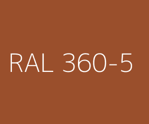 Renk RAL 360-5 