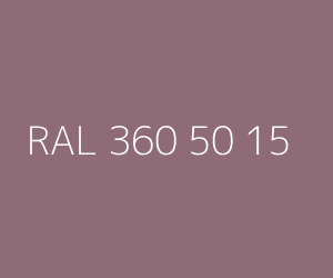 Renk RAL 360 50 15 