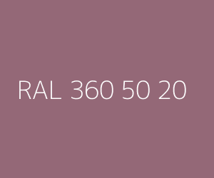 Renk RAL 360 50 20 