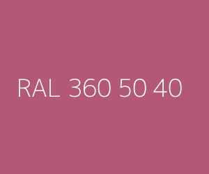 Renk RAL 360 50 40 