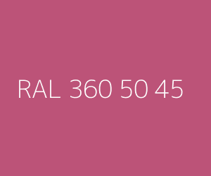 Renk RAL 360 50 45 