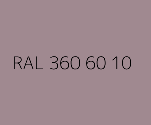 Renk RAL 360 60 10 