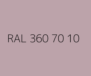 Renk RAL 360 70 10 
